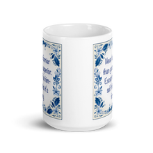 Load image into Gallery viewer, Delft Blue Wisdom Mug #2
